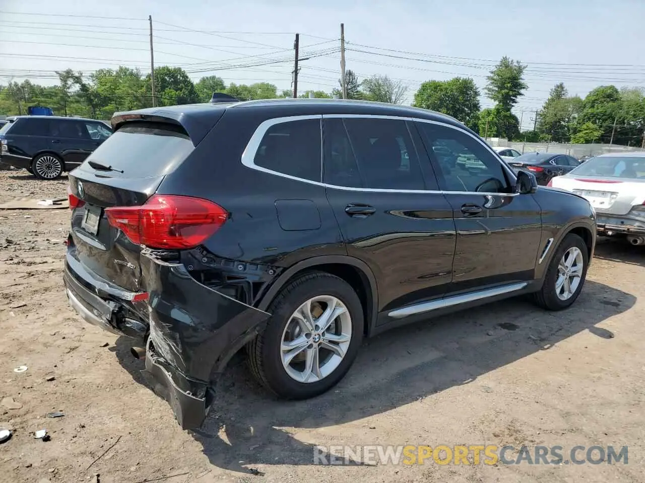3 Photograph of a damaged car 5UXTR9C53KLD93266 BMW X3 2019