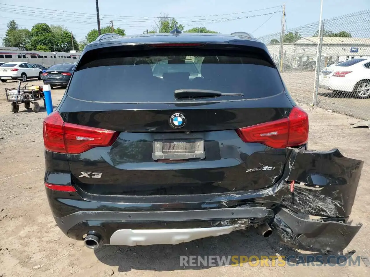 6 Photograph of a damaged car 5UXTR9C53KLD93266 BMW X3 2019