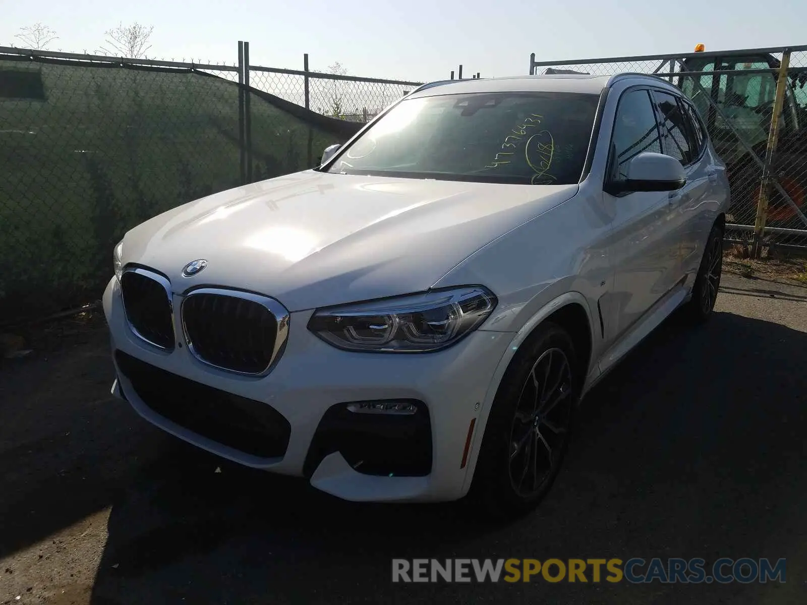 2 Photograph of a damaged car 5UXTR9C53KLD96572 BMW X3 2019