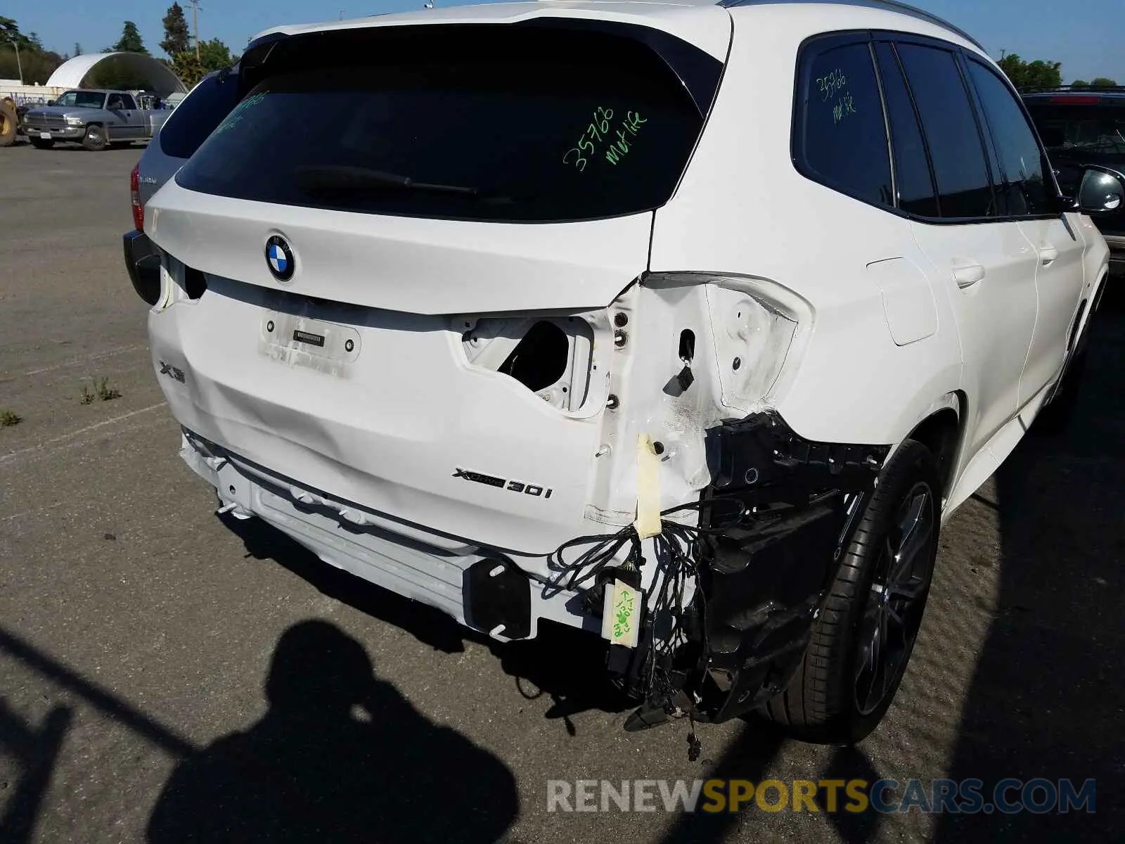 9 Photograph of a damaged car 5UXTR9C53KLD96572 BMW X3 2019