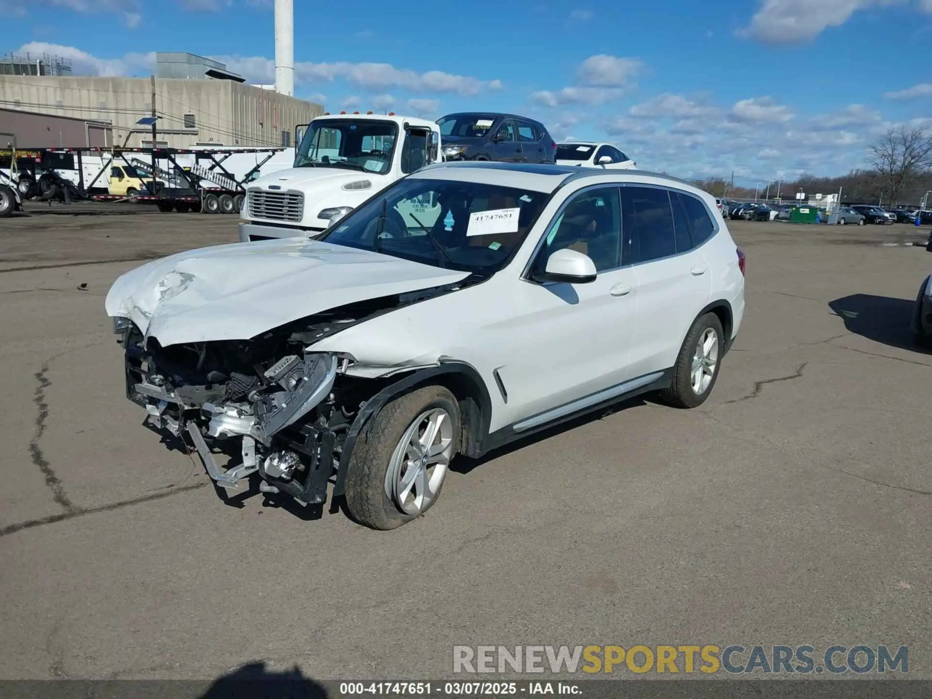 2 Photograph of a damaged car 5UXTR9C53KLE14519 BMW X3 2019