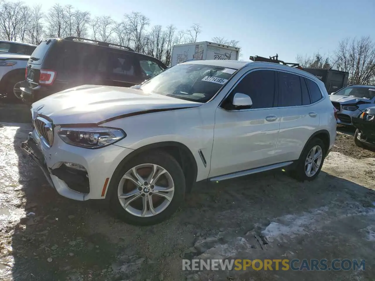 1 Photograph of a damaged car 5UXTR9C53KLE20658 BMW X3 2019