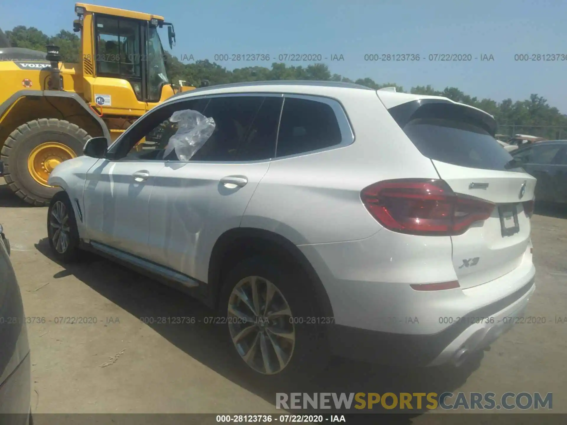 3 Photograph of a damaged car 5UXTR9C53KLE20756 BMW X3 2019