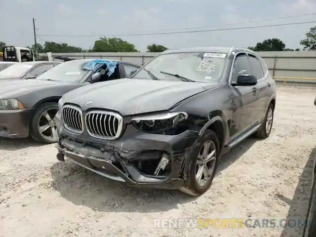 2 Photograph of a damaged car 5UXTR9C53KLP77951 BMW X3 2019