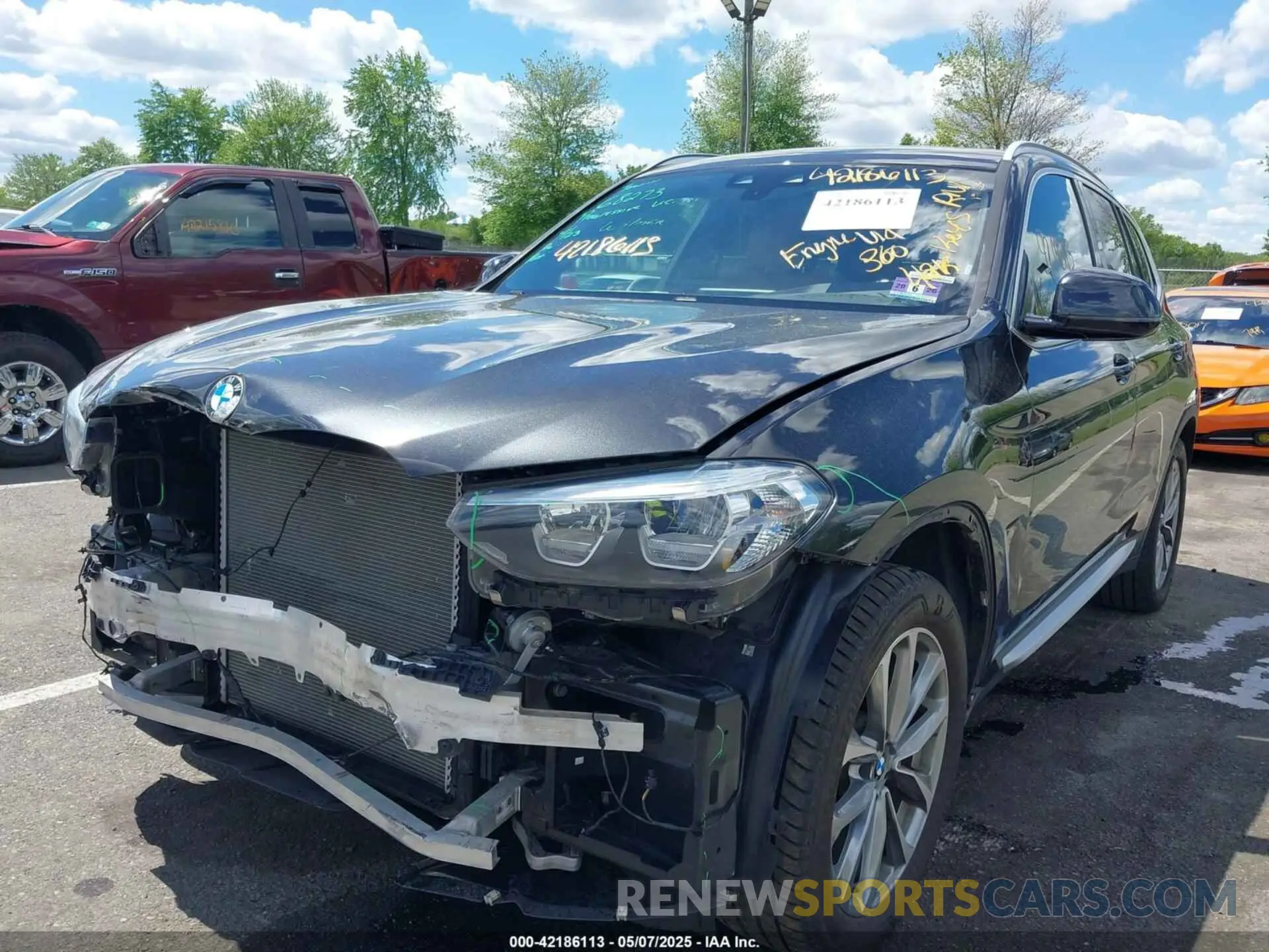 2 Photograph of a damaged car 5UXTR9C53KLP81692 BMW X3 2019
