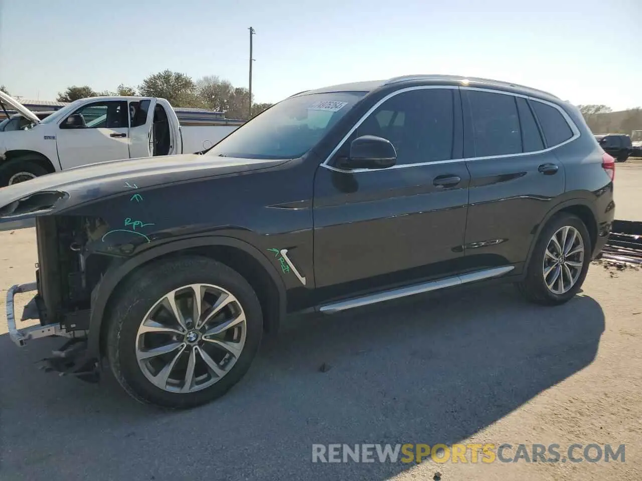 1 Photograph of a damaged car 5UXTR9C53KLP82843 BMW X3 2019