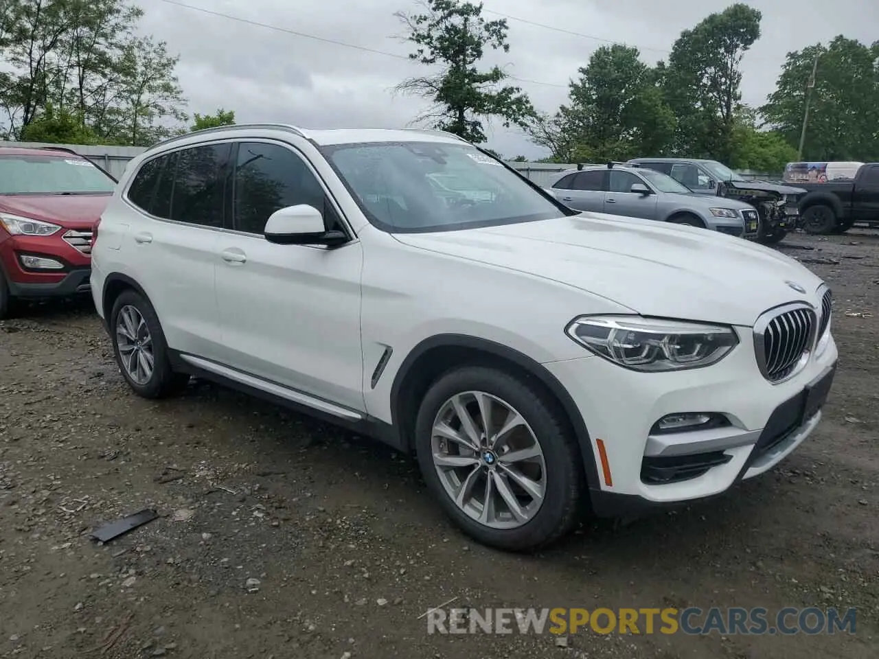 4 Photograph of a damaged car 5UXTR9C54KLD92224 BMW X3 2019