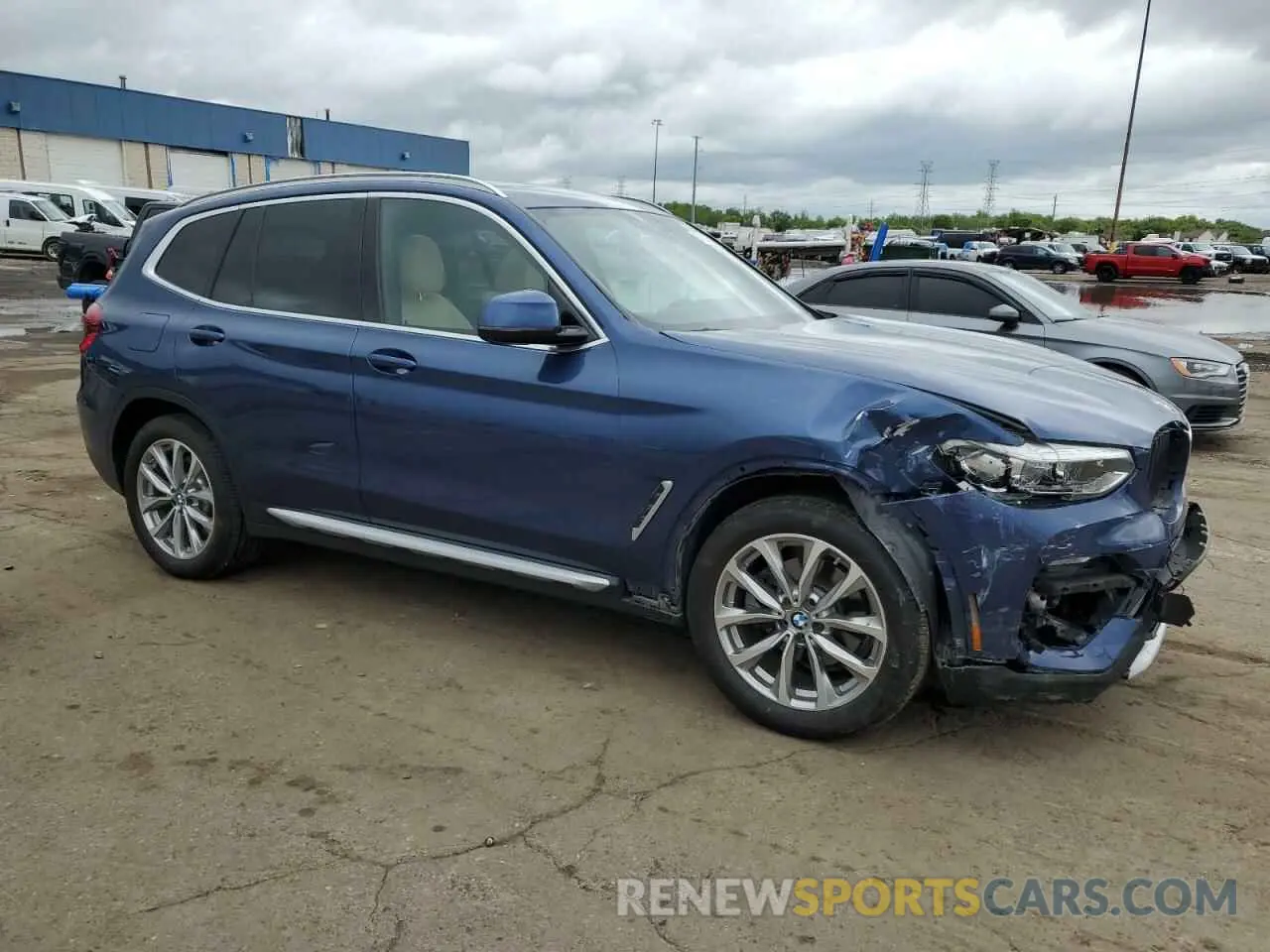 4 Photograph of a damaged car 5UXTR9C54KLD93048 BMW X3 2019