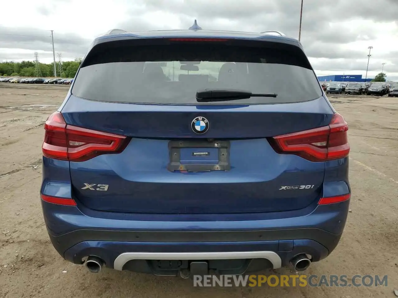 6 Photograph of a damaged car 5UXTR9C54KLD93048 BMW X3 2019