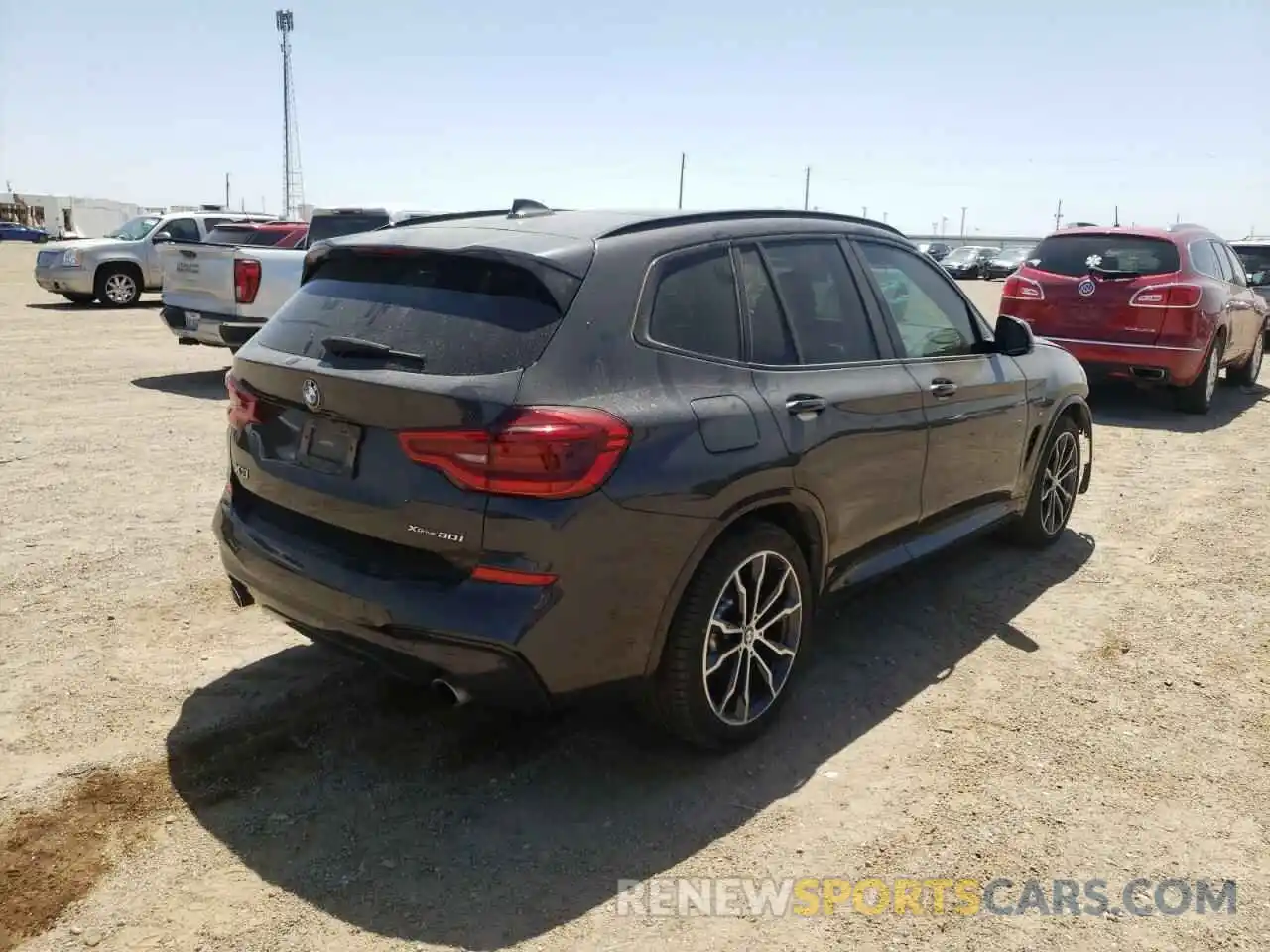 4 Photograph of a damaged car 5UXTR9C54KLE11340 BMW X3 2019