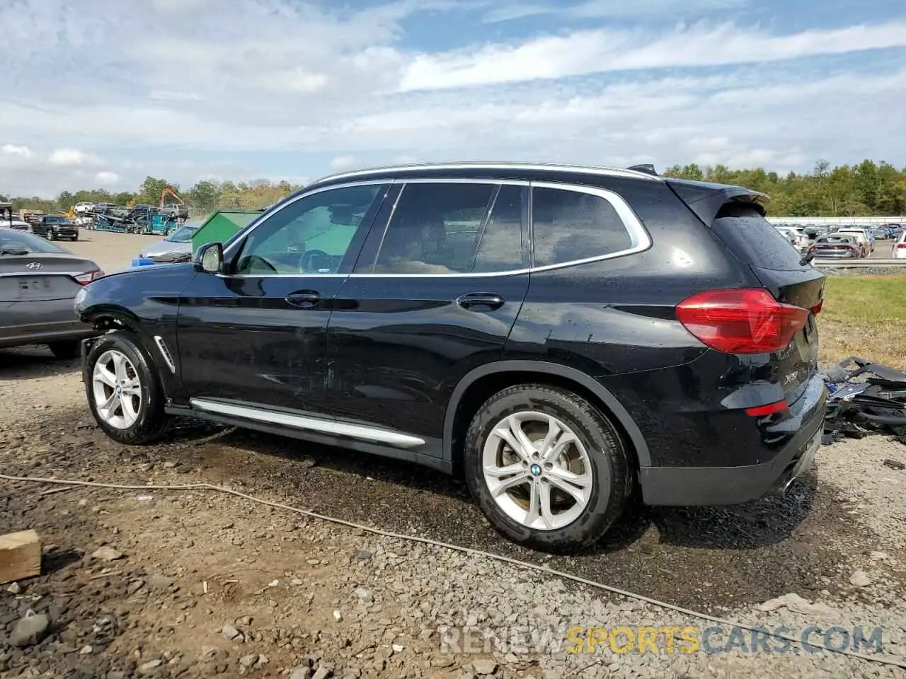 2 Photograph of a damaged car 5UXTR9C54KLE14528 BMW X3 2019