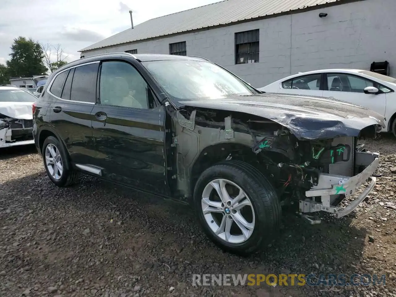 4 Photograph of a damaged car 5UXTR9C54KLE14528 BMW X3 2019