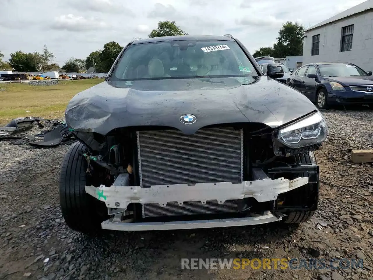 5 Photograph of a damaged car 5UXTR9C54KLE14528 BMW X3 2019