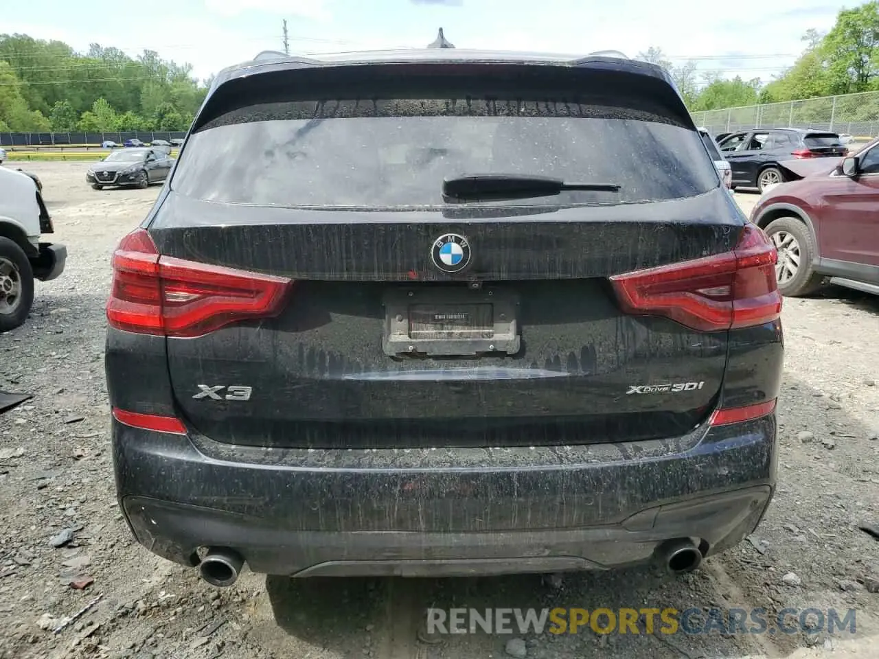 6 Photograph of a damaged car 5UXTR9C54KLE18272 BMW X3 2019
