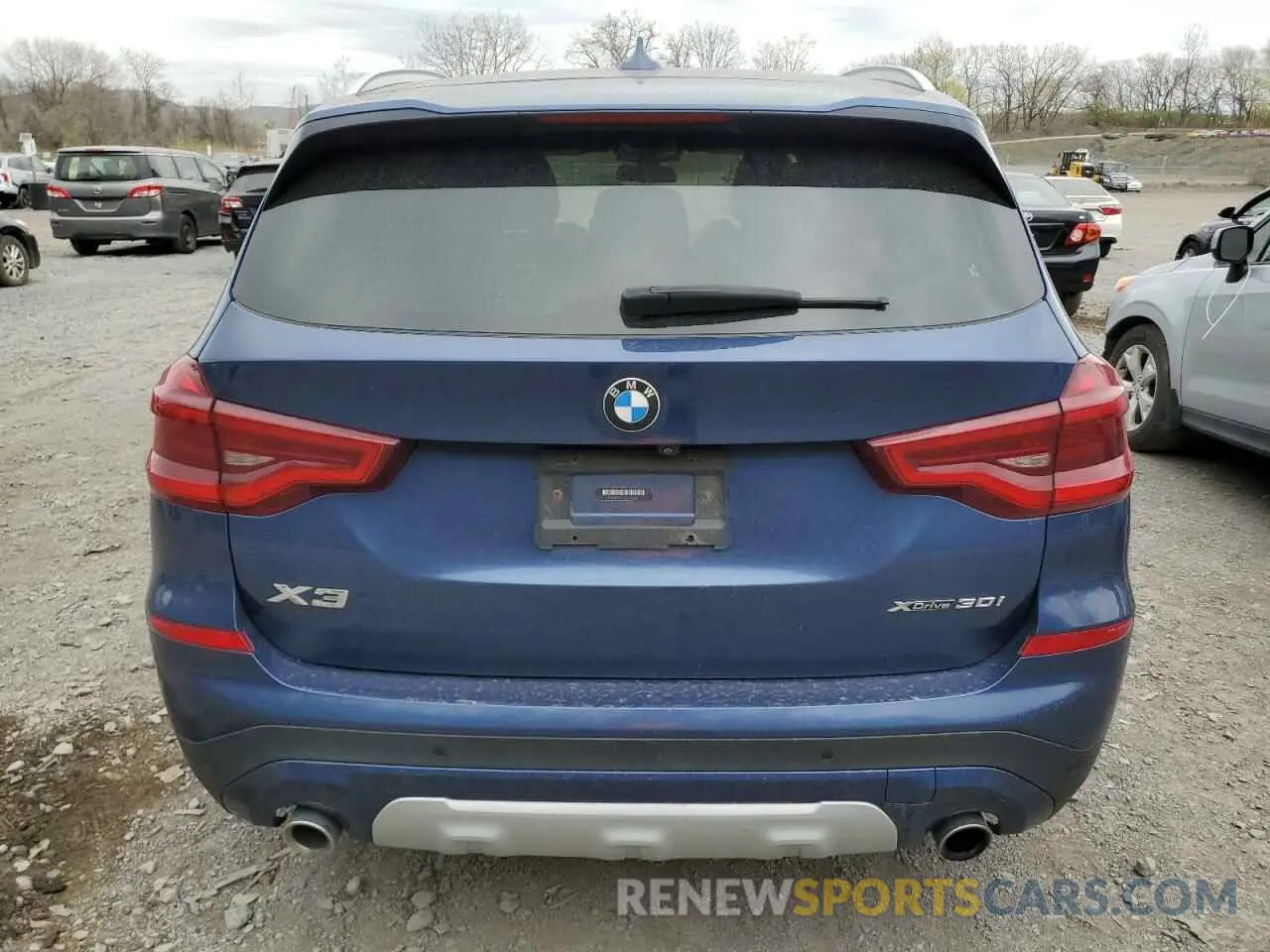 6 Photograph of a damaged car 5UXTR9C54KLP81880 BMW X3 2019