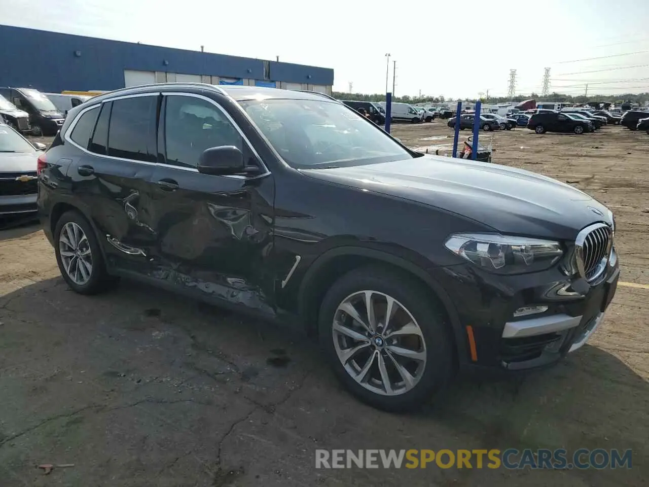 4 Photograph of a damaged car 5UXTR9C54KLP83709 BMW X3 2019