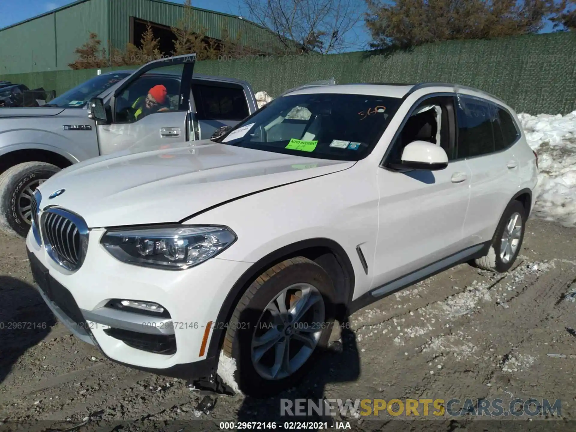 2 Photograph of a damaged car 5UXTR9C54KLP93947 BMW X3 2019