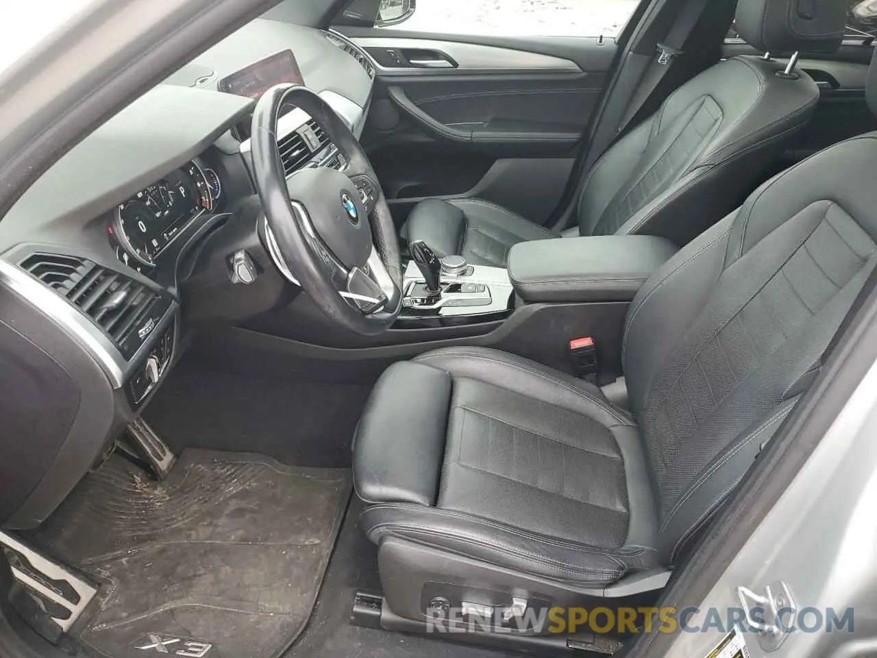 7 Photograph of a damaged car 5UXTR9C54KLP97724 BMW X3 2019