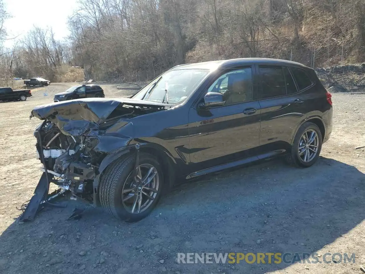 1 Photograph of a damaged car 5UXTR9C54KLR05467 BMW X3 2019