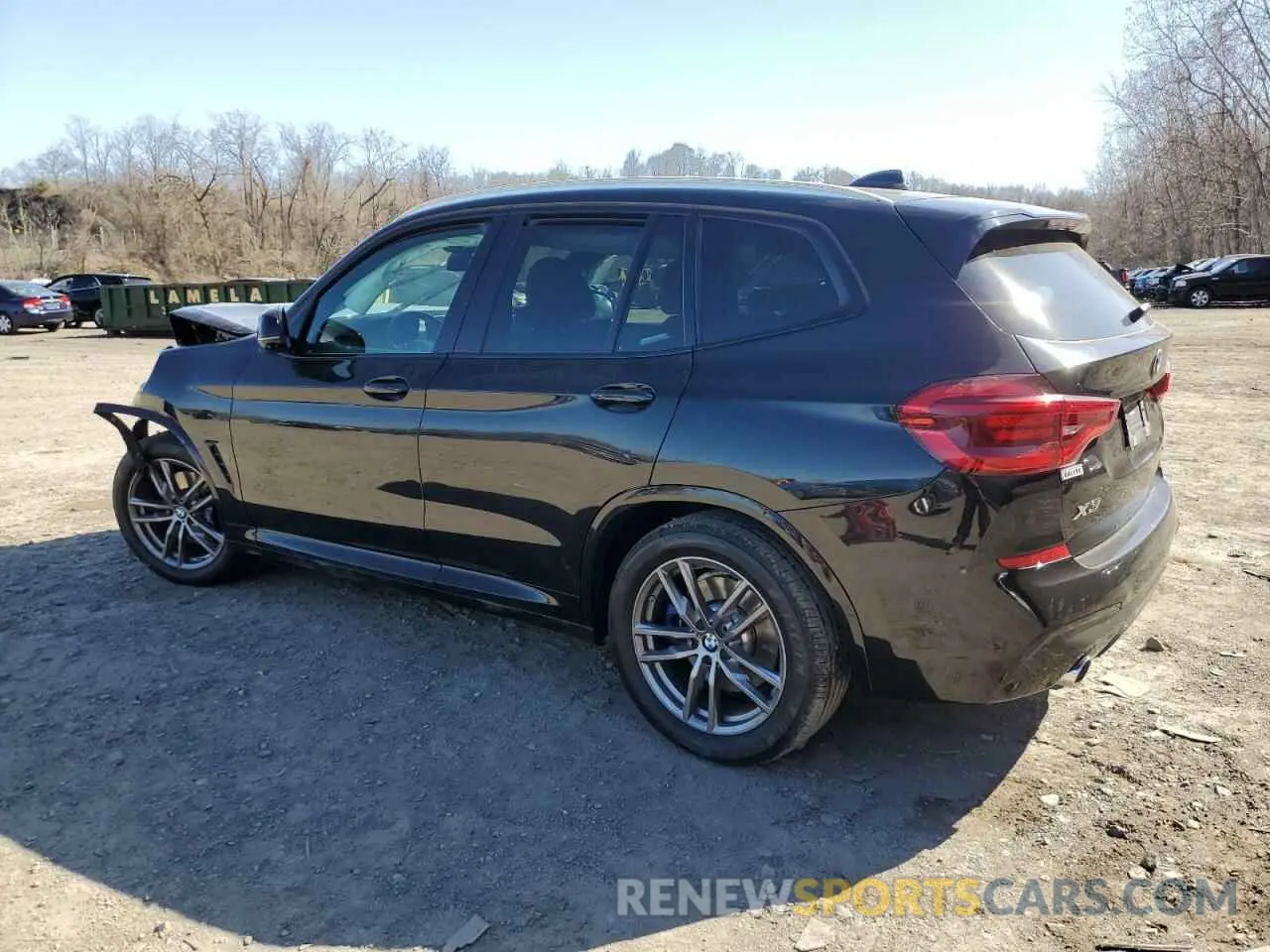2 Photograph of a damaged car 5UXTR9C54KLR05467 BMW X3 2019