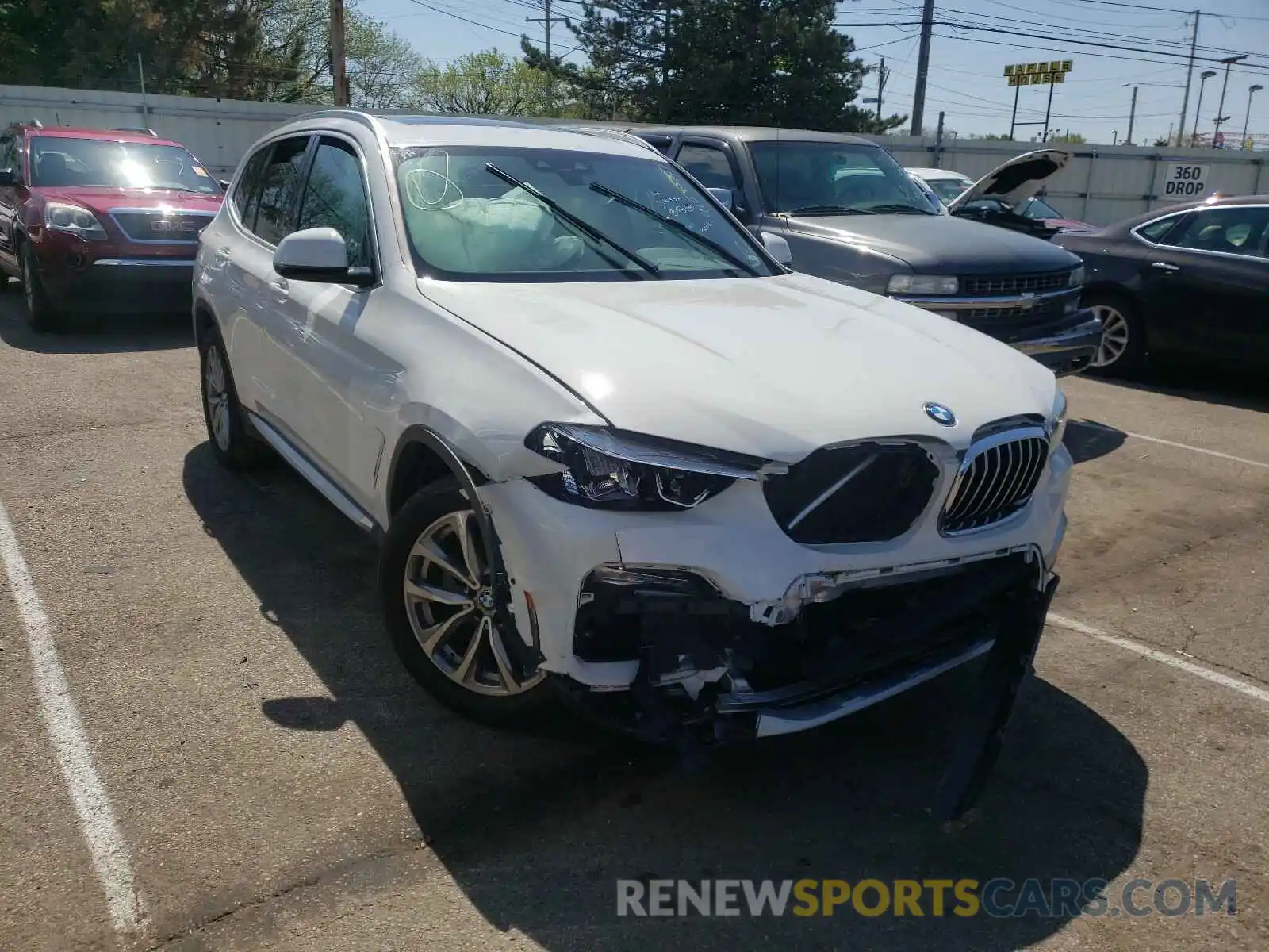 1 Photograph of a damaged car 5UXTR9C55KLD94936 BMW X3 2019