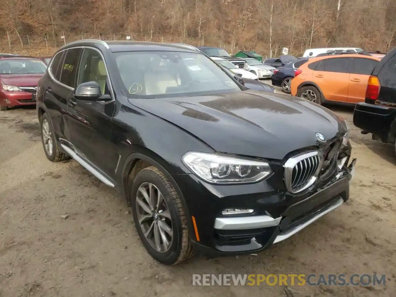 1 Photograph of a damaged car 5UXTR9C55KLD96332 BMW X3 2019