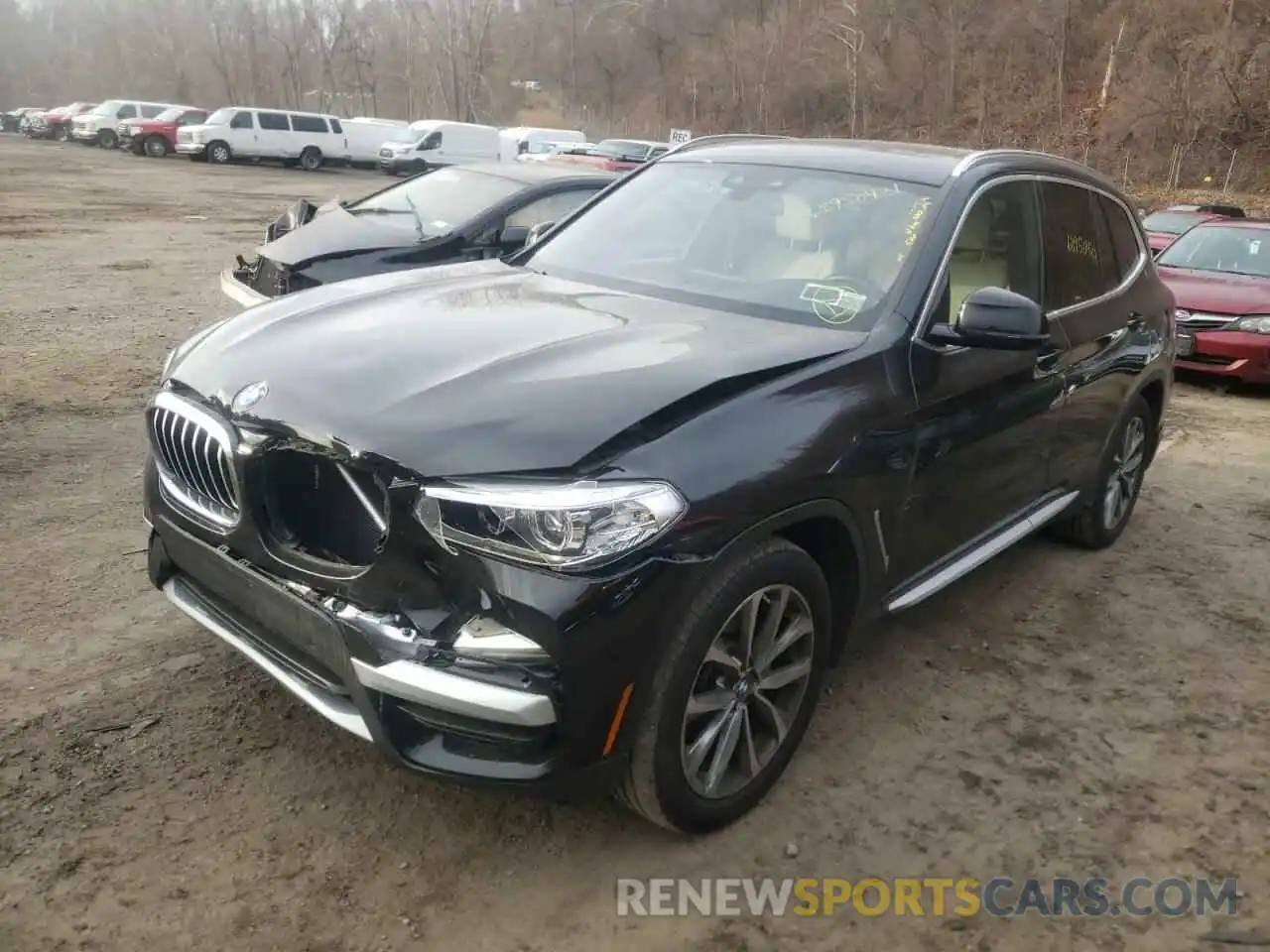 2 Photograph of a damaged car 5UXTR9C55KLD96332 BMW X3 2019