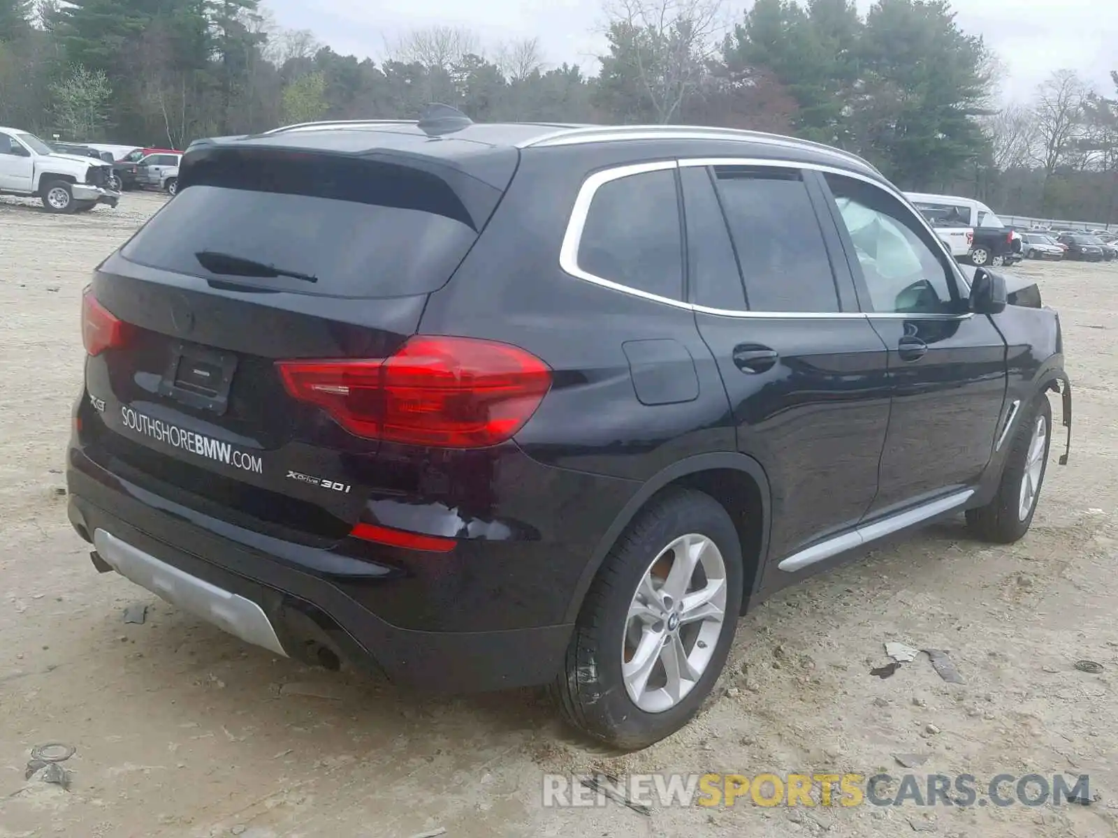 4 Photograph of a damaged car 5UXTR9C55KLE15543 BMW X3 2019