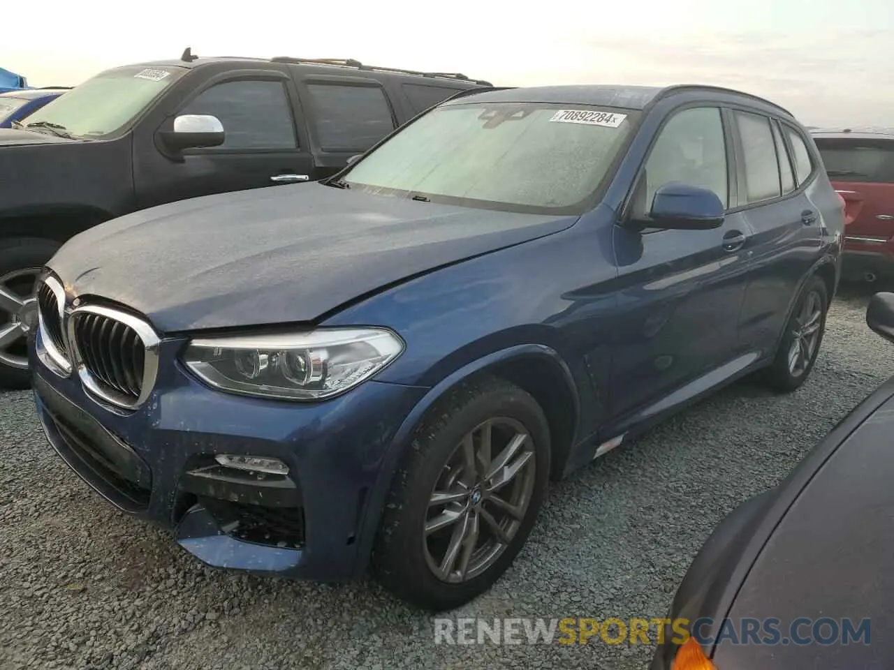 1 Photograph of a damaged car 5UXTR9C55KLP82598 BMW X3 2019
