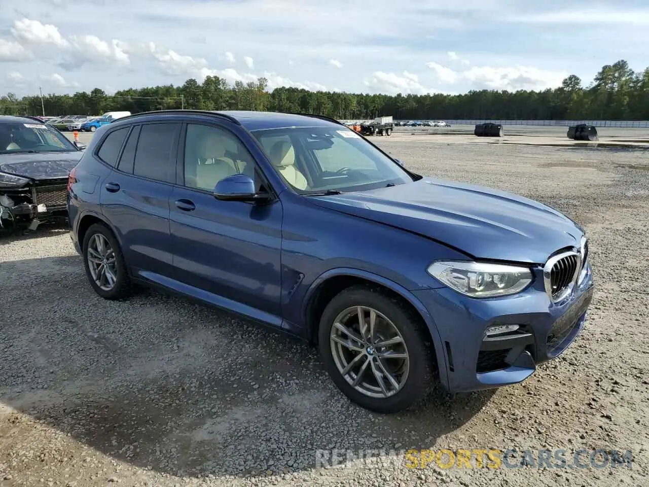 4 Photograph of a damaged car 5UXTR9C55KLP82598 BMW X3 2019