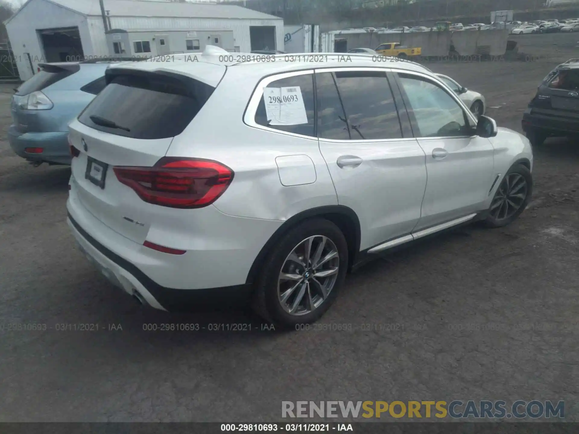 4 Photograph of a damaged car 5UXTR9C55KLP85744 BMW X3 2019