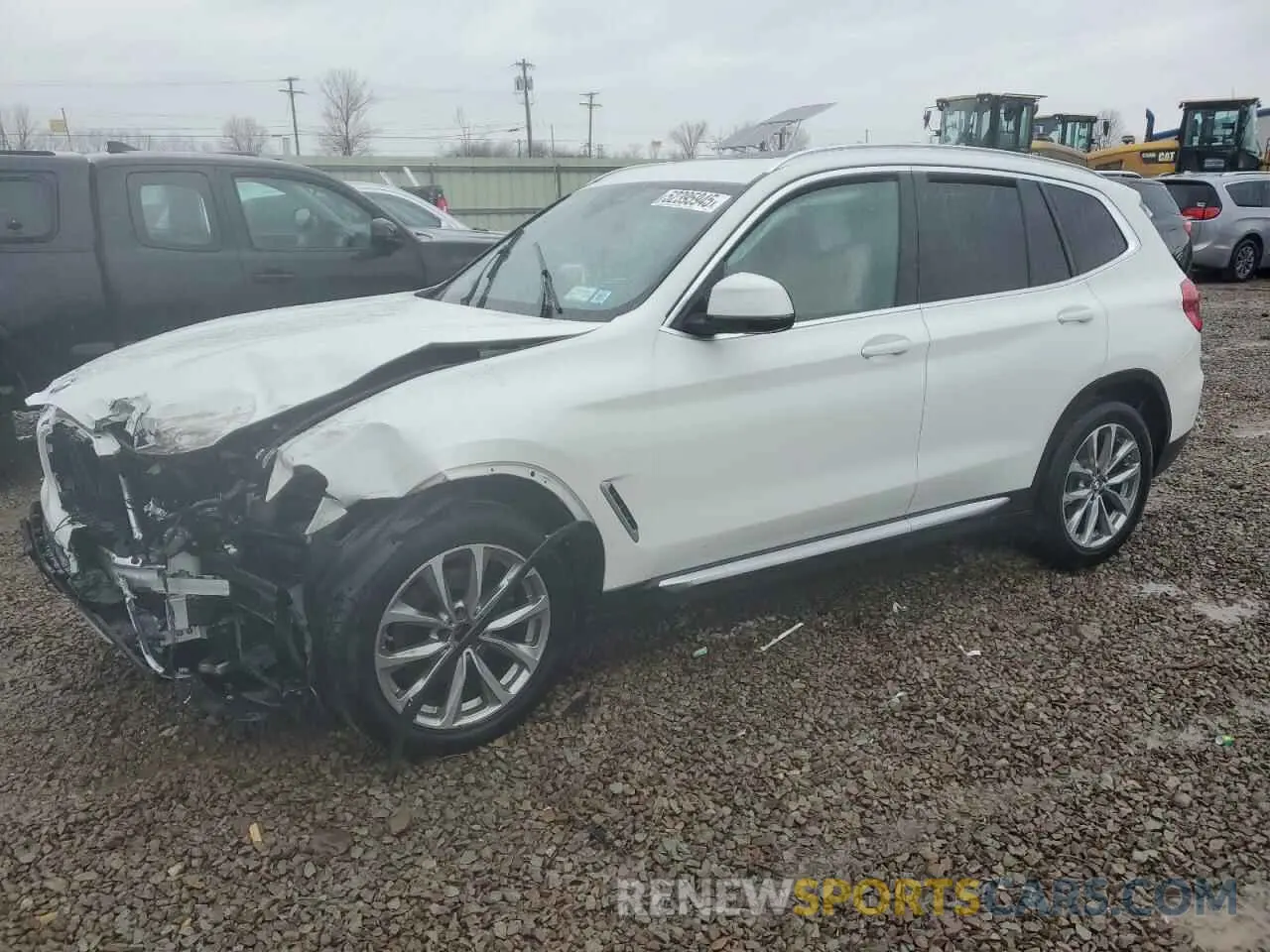 1 Photograph of a damaged car 5UXTR9C55KLP96405 BMW X3 2019