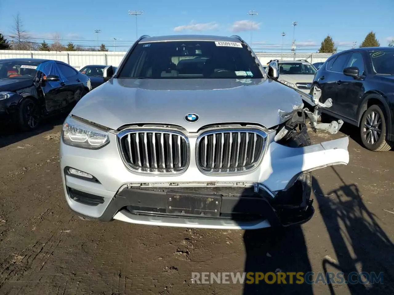 5 Photograph of a damaged car 5UXTR9C55KLR05347 BMW X3 2019