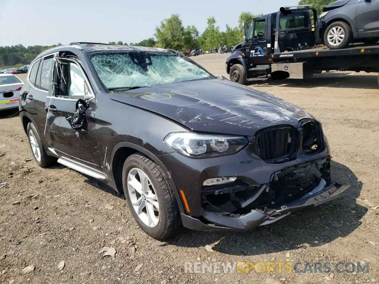 1 Photograph of a damaged car 5UXTR9C56KLD94976 BMW X3 2019