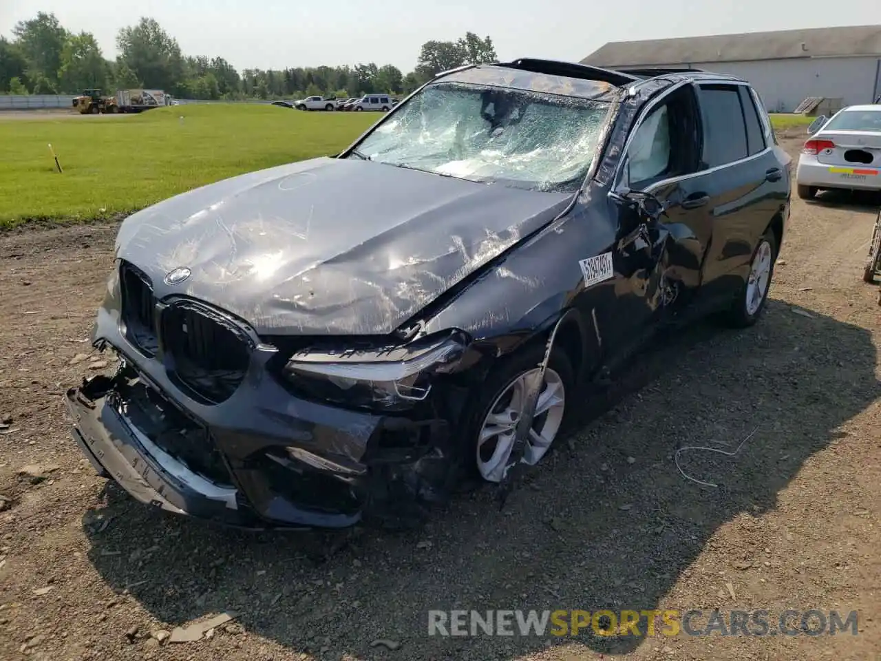 2 Photograph of a damaged car 5UXTR9C56KLD94976 BMW X3 2019