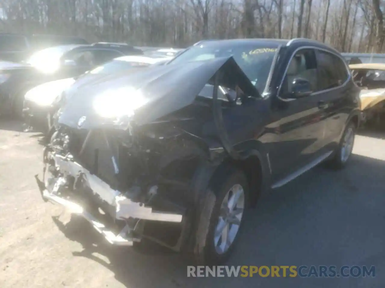 2 Photograph of a damaged car 5UXTR9C56KLE15972 BMW X3 2019