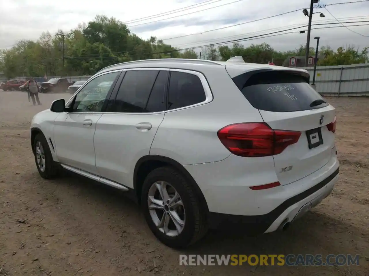 3 Photograph of a damaged car 5UXTR9C56KLE18726 BMW X3 2019