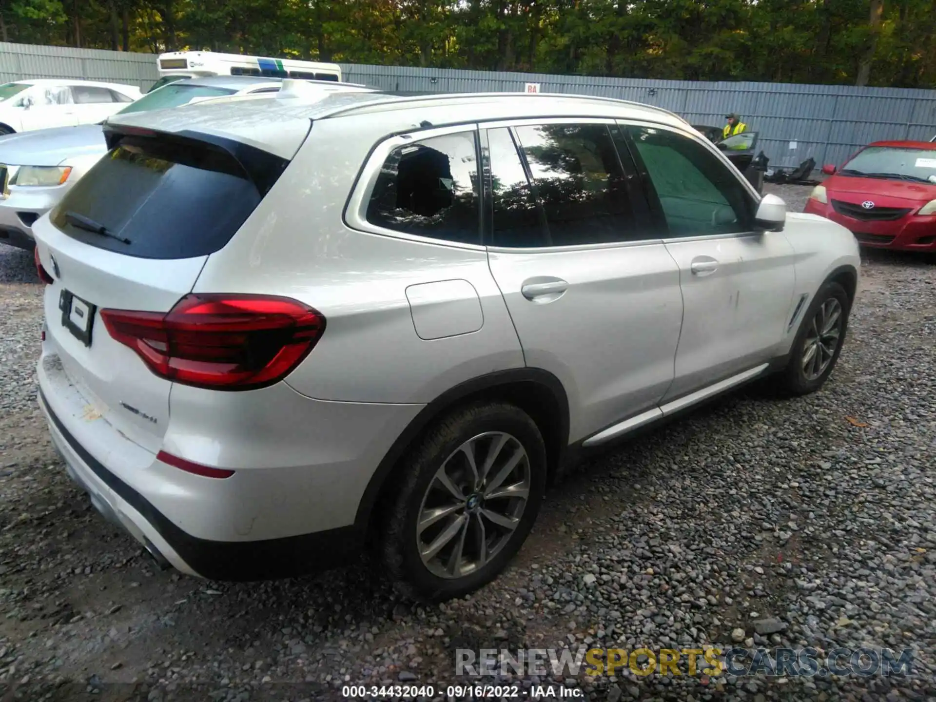 4 Photograph of a damaged car 5UXTR9C56KLP77457 BMW X3 2019