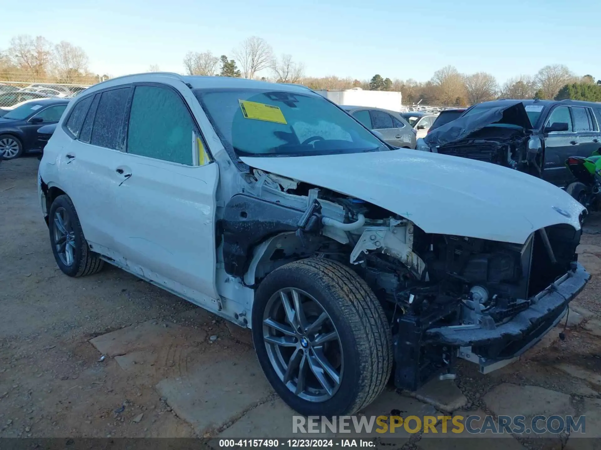 1 Photograph of a damaged car 5UXTR9C56KLP82299 BMW X3 2019