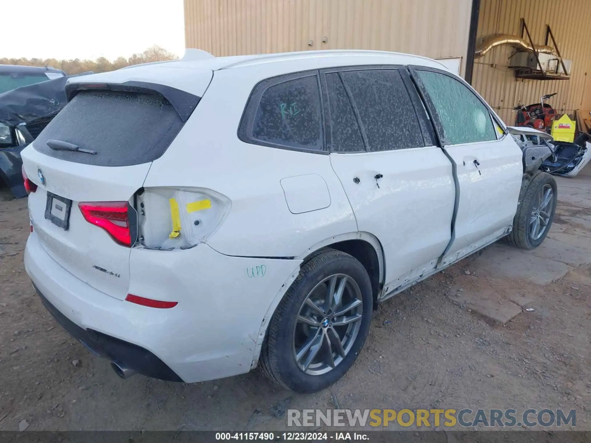 4 Photograph of a damaged car 5UXTR9C56KLP82299 BMW X3 2019