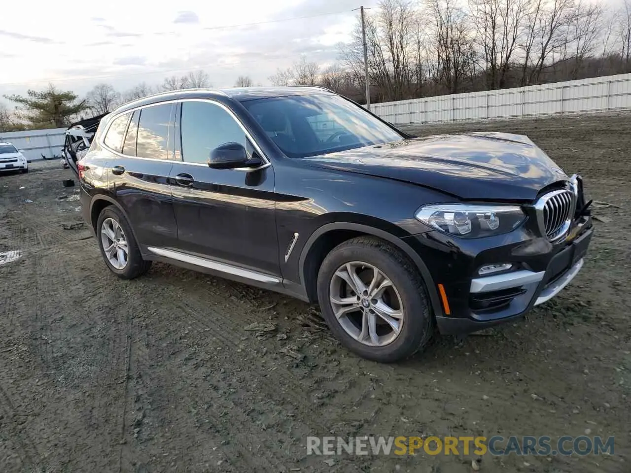 4 Photograph of a damaged car 5UXTR9C56KLP97482 BMW X3 2019