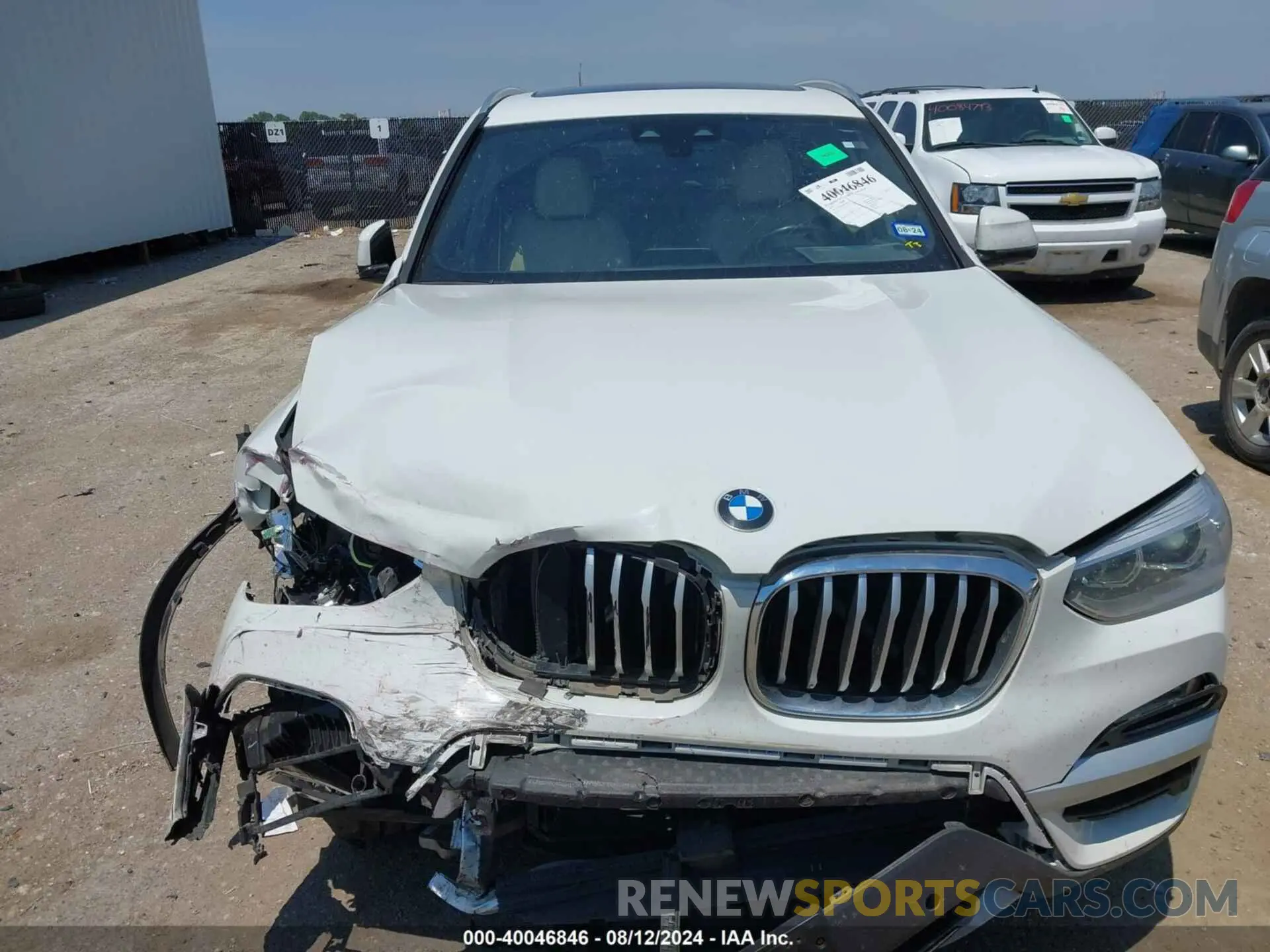 12 Photograph of a damaged car 5UXTR9C56KLR03574 BMW X3 2019