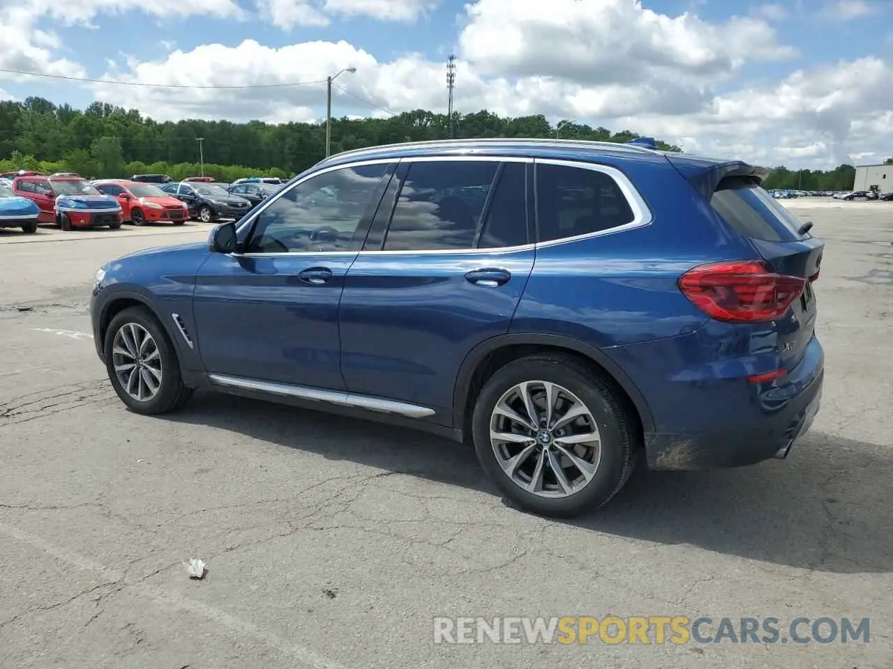 2 Photograph of a damaged car 5UXTR9C56KLR04806 BMW X3 2019