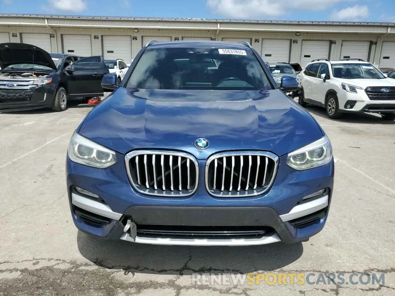 5 Photograph of a damaged car 5UXTR9C56KLR04806 BMW X3 2019