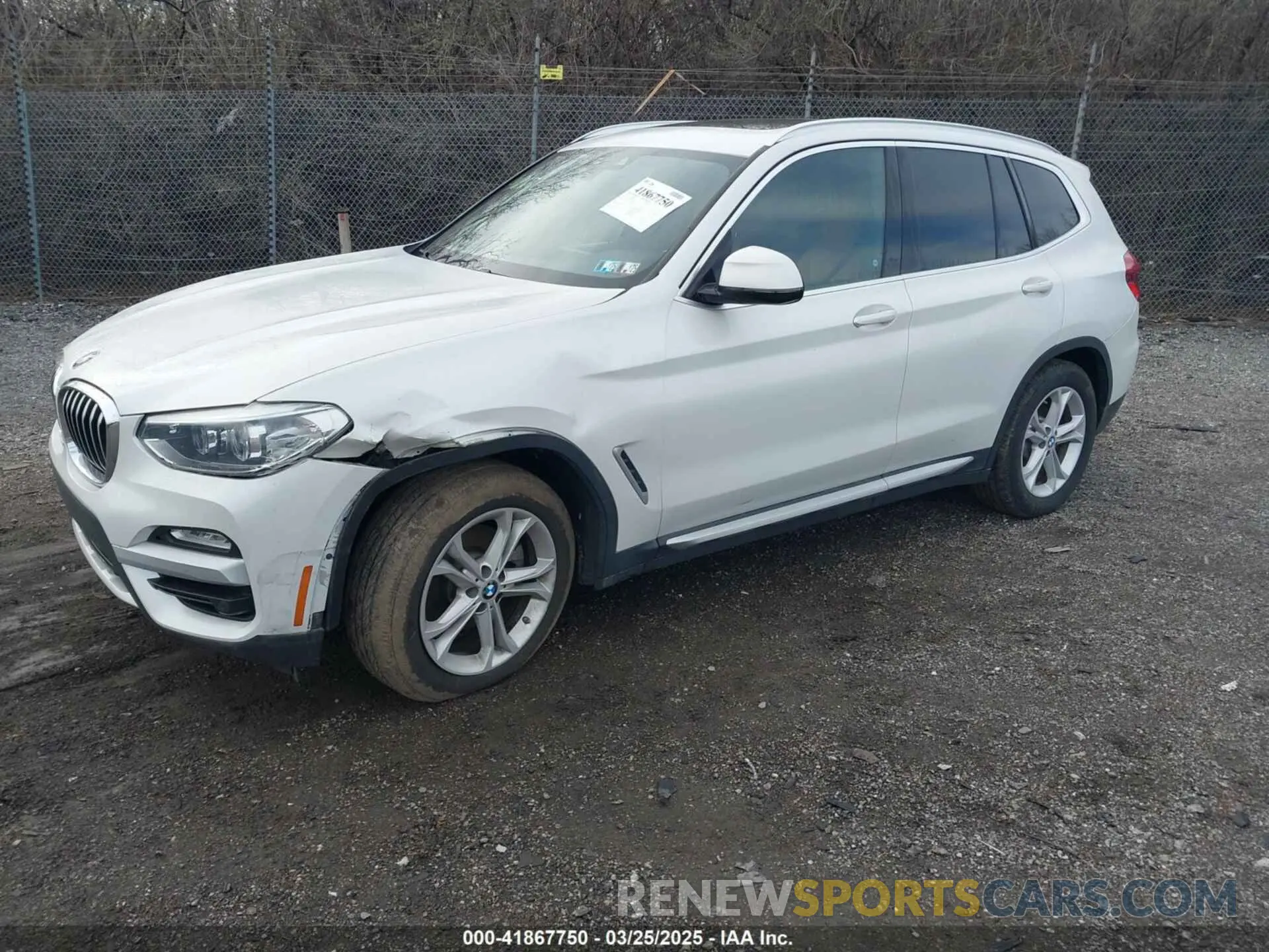 2 Photograph of a damaged car 5UXTR9C56KLR07639 BMW X3 2019