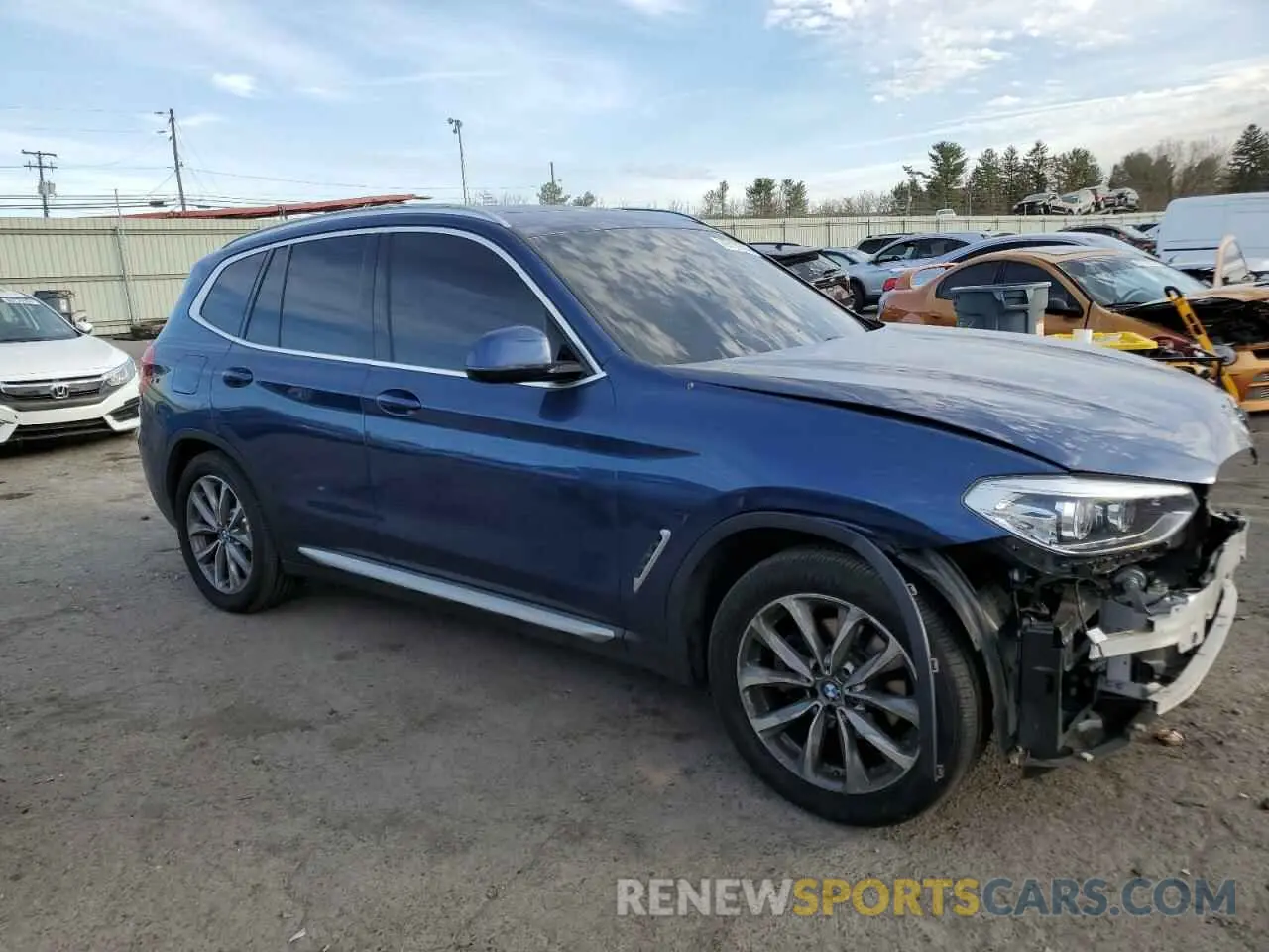 4 Photograph of a damaged car 5UXTR9C56KLR07642 BMW X3 2019