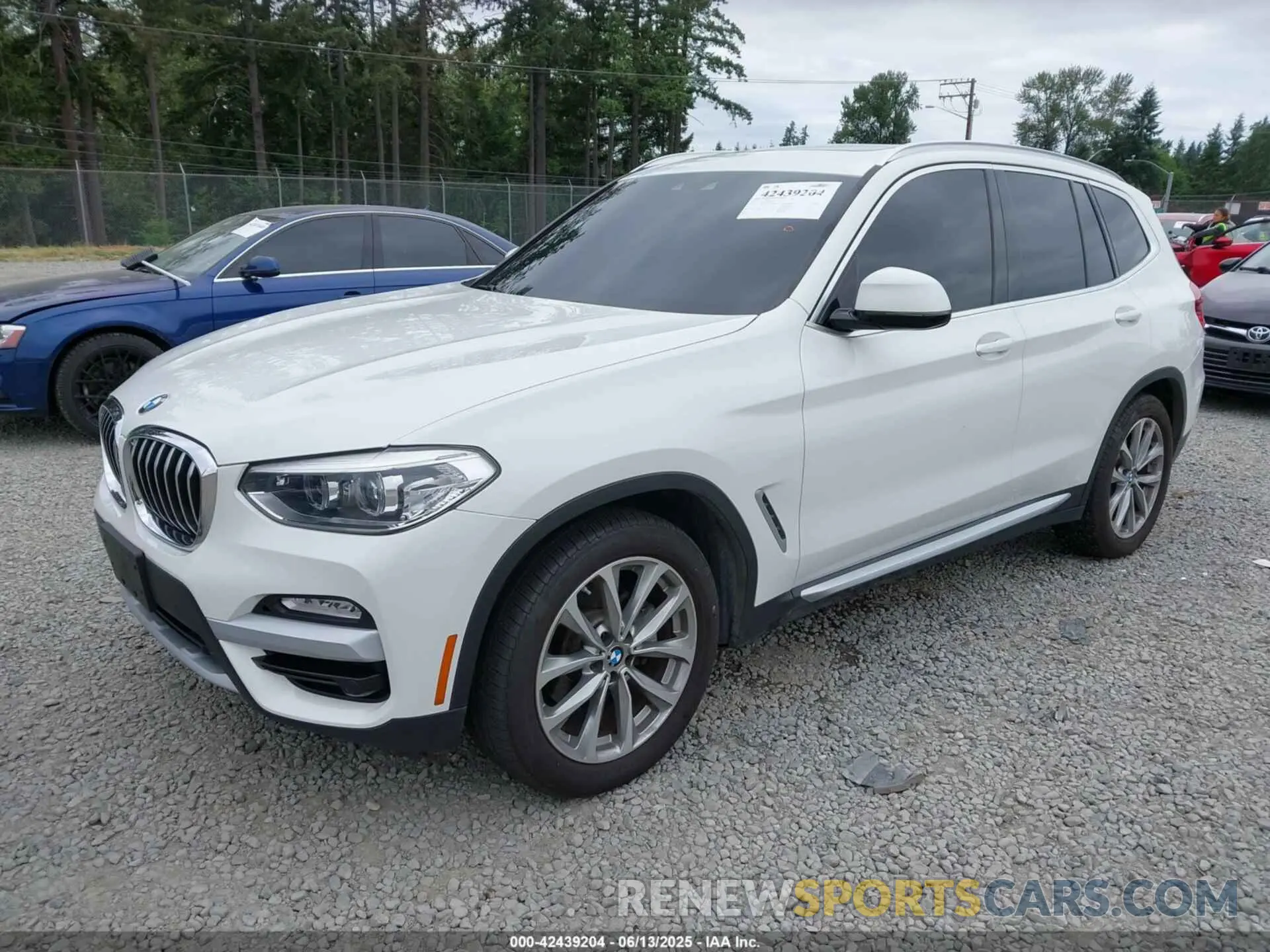2 Photograph of a damaged car 5UXTR9C56KLR08208 BMW X3 2019