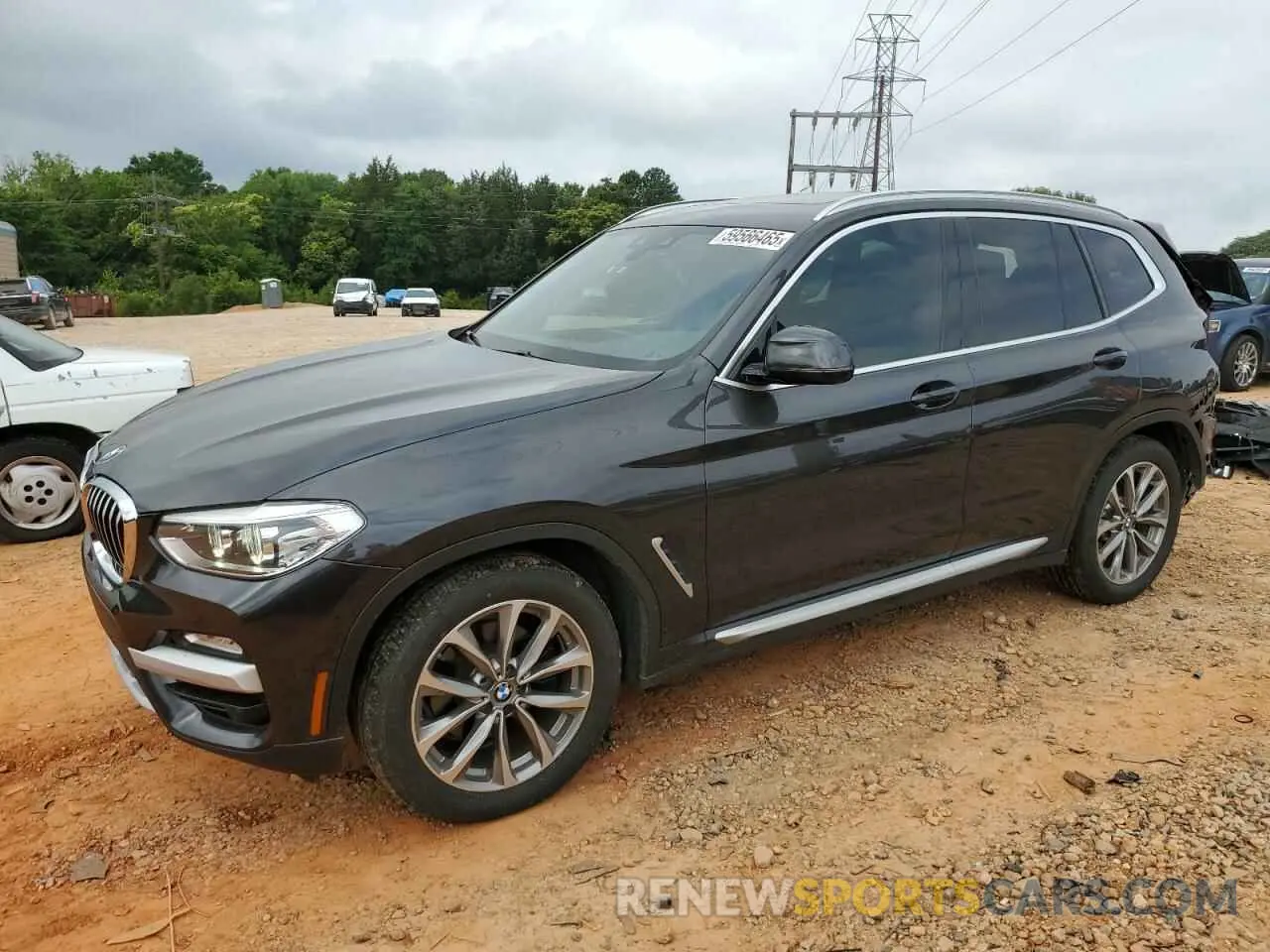 1 Photograph of a damaged car 5UXTR9C56KLR08676 BMW X3 2019
