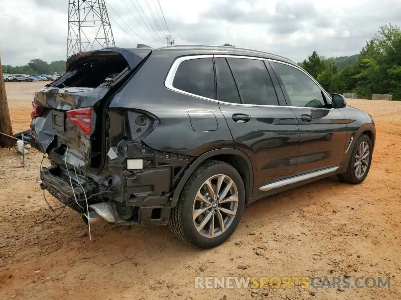 3 Photograph of a damaged car 5UXTR9C56KLR08676 BMW X3 2019