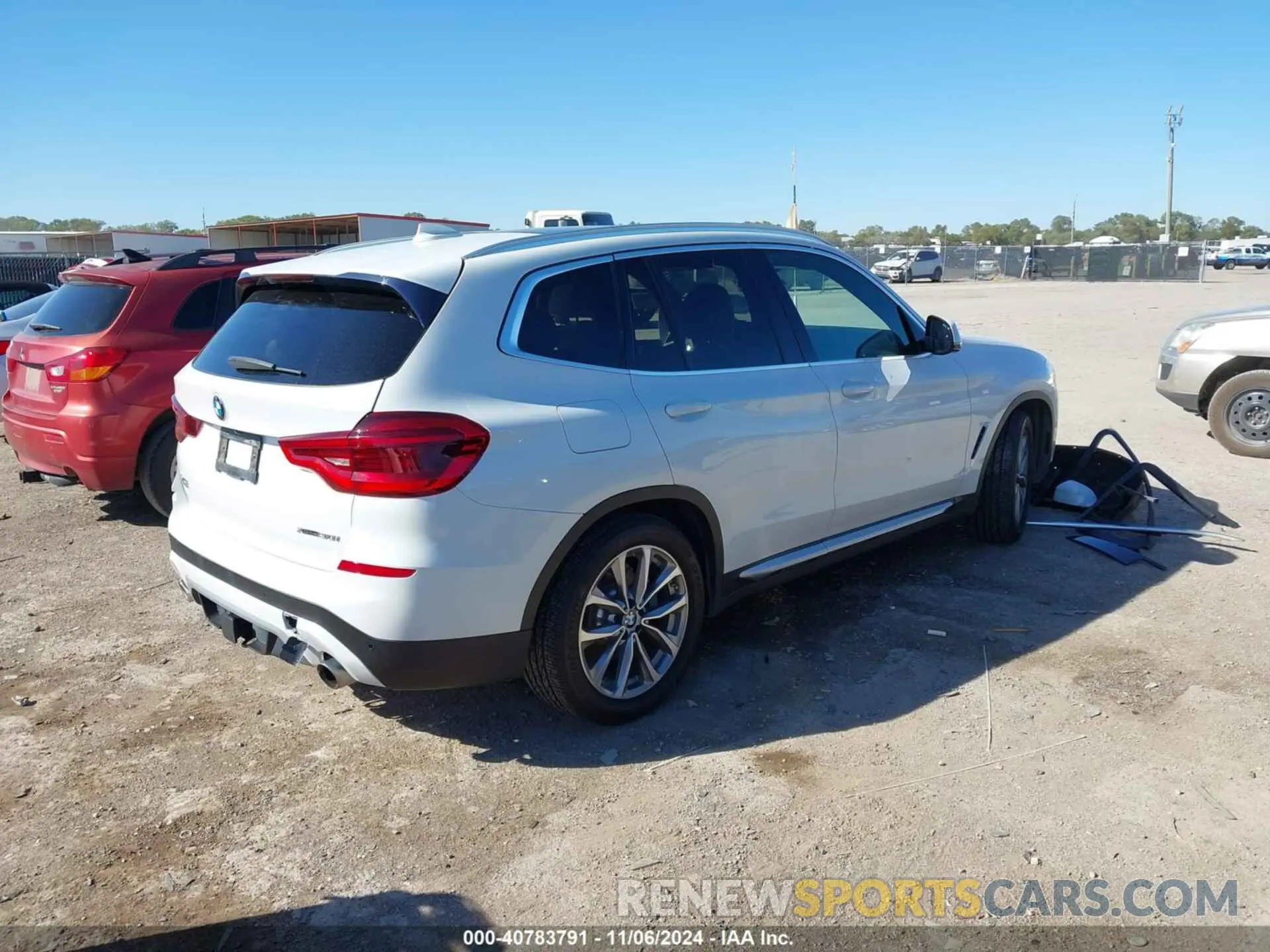 4 Photograph of a damaged car 5UXTR9C56KLR10184 BMW X3 2019